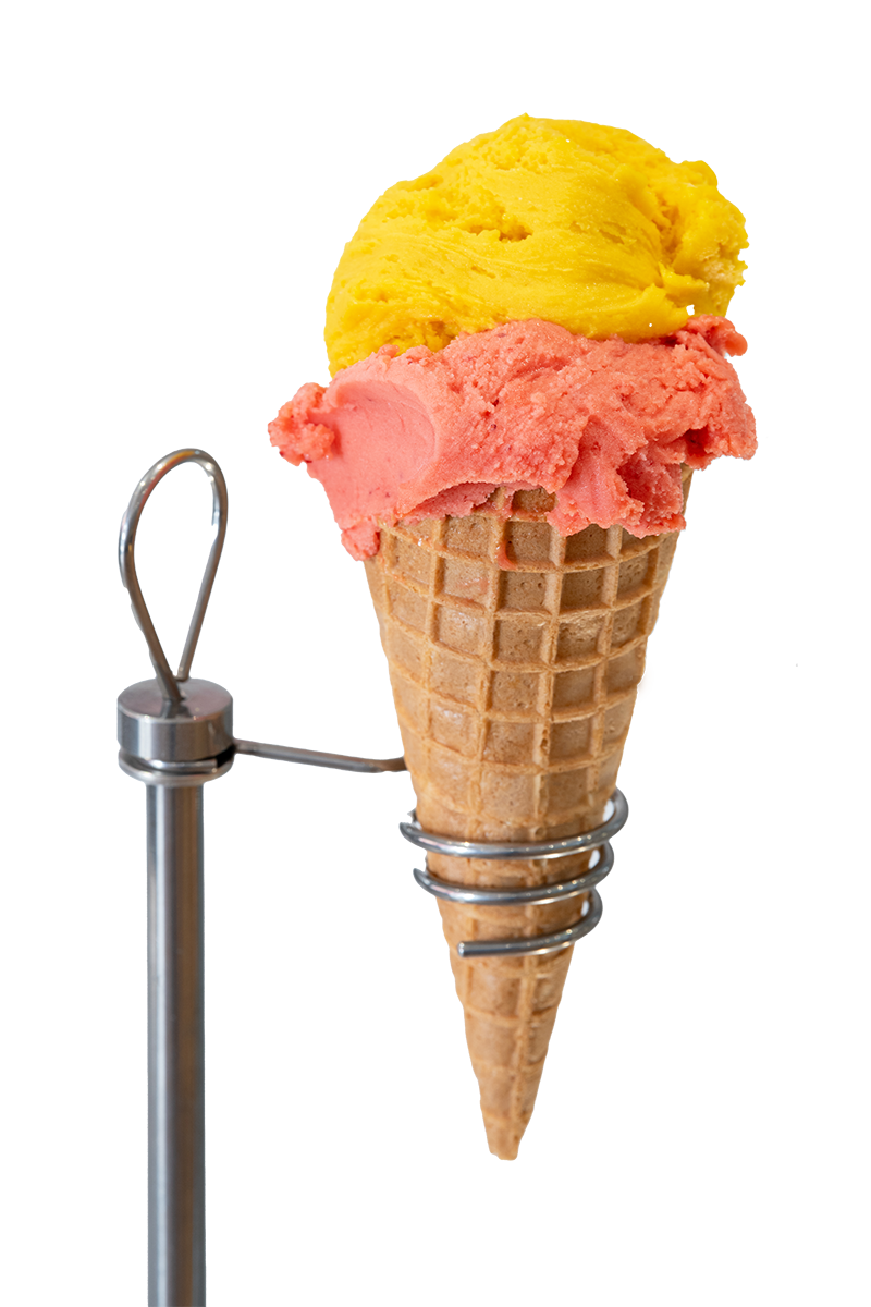 mango strawberry gelato